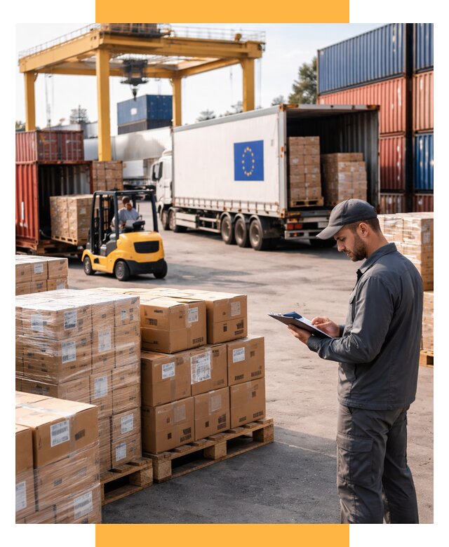 Доставка грузов из Европы от 12490 р., логистика СетСервис-Слн