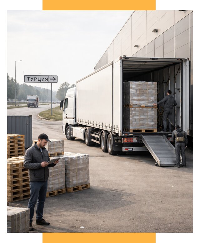 Автоперевозки и доставка фурой из Турции от 124896 р. | СетСервис-Слн