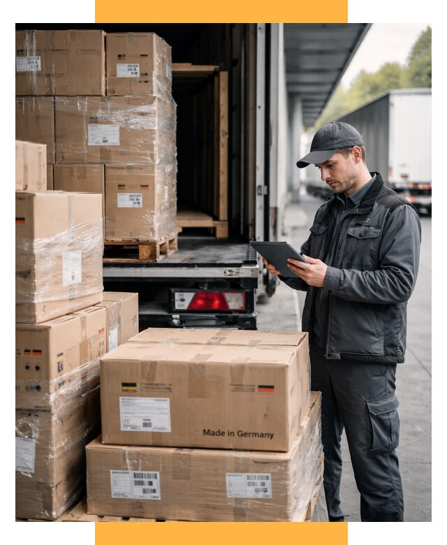 Доставка грузов из Германии от 46836 р. быстро - СетСервис-Слн