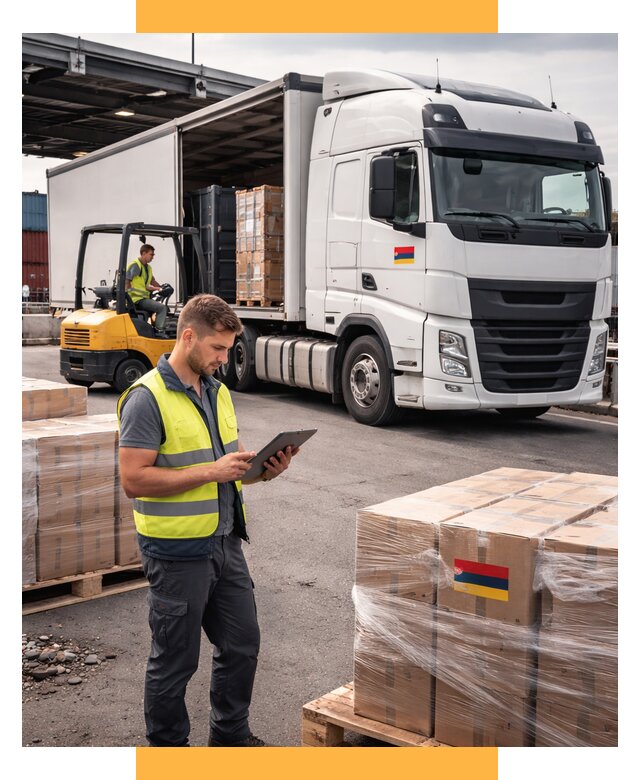 Автоперевозки из Армении от 98876 р. — услуги СетСервис-Слн