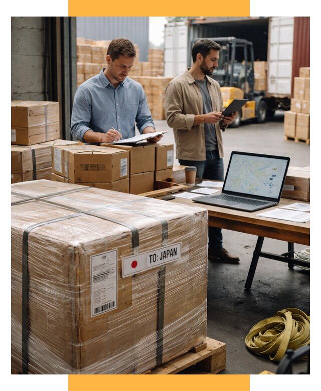 Доставка грузов в Японию от 26020 р., логистика СетСервис-Слн