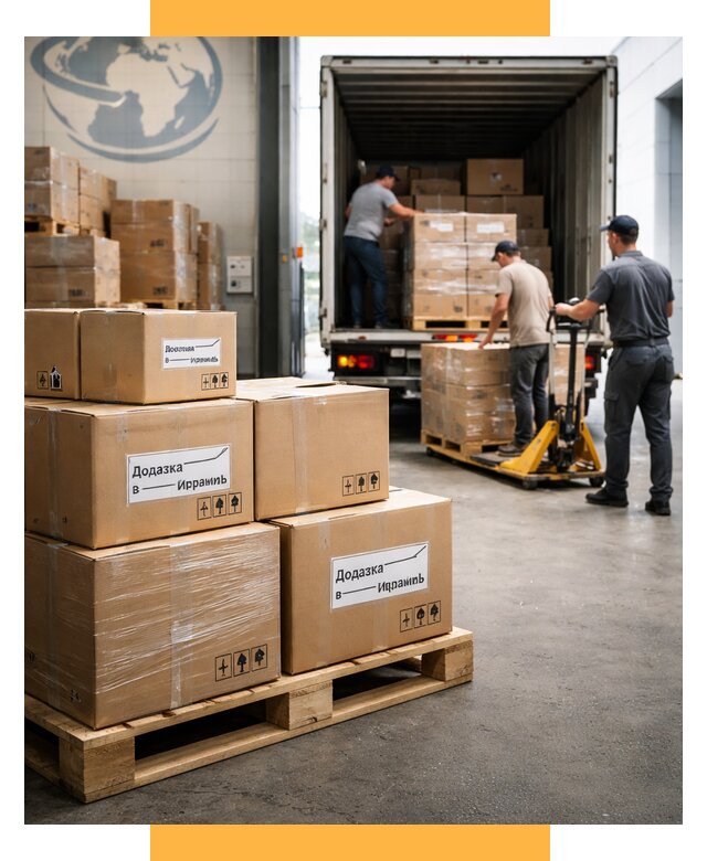 Доставка грузов в Израиль и экспорт от 46836 р. СетСервис-Слн