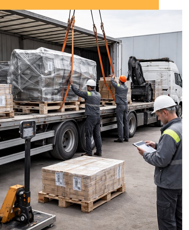 Перевозка крупного оборудования по миру от 31224 руб