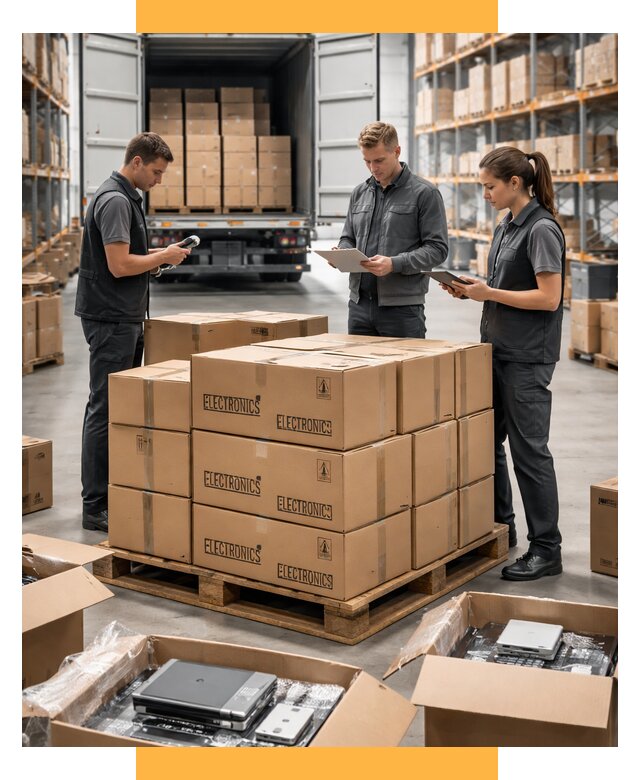 Перевозка электроники и таможня под ключ от 13010 р. | СетСервис-Слн