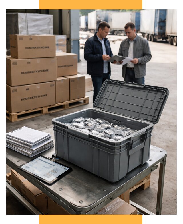 Перевозка комплектующих из Китая от 6765 р. | СетСервис-Слн