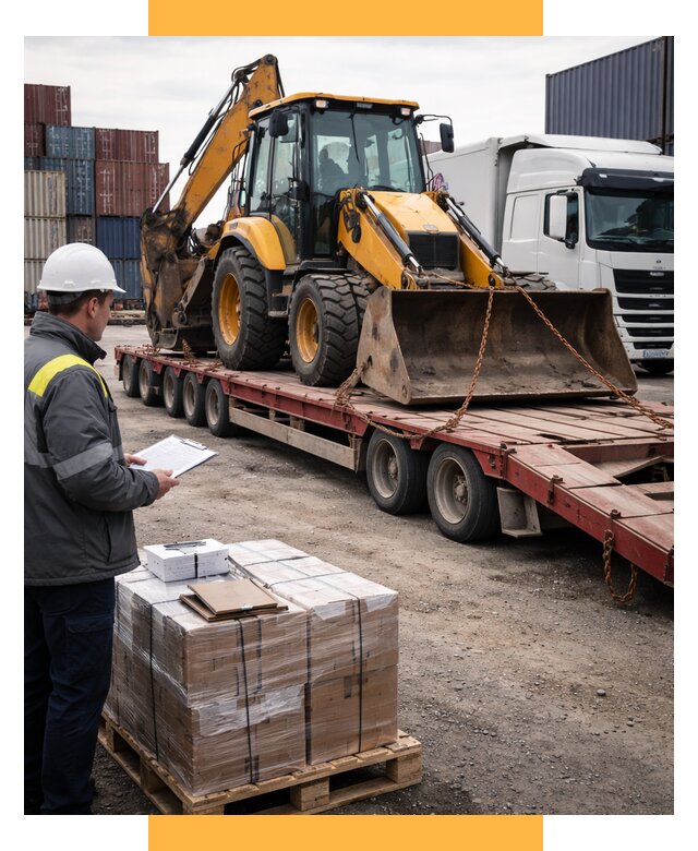 Международная перевозка спецтехники от 46836 р., СетСервис-Слн