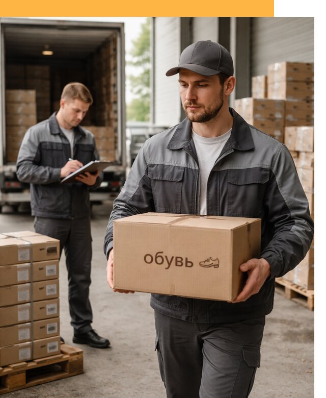 Международная перевозка обуви с таможенным оформлением от 4684