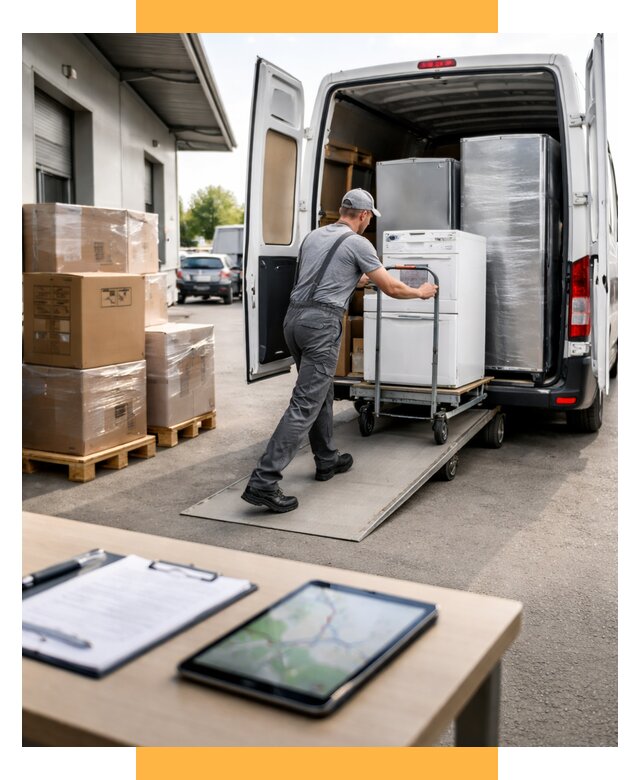 Перевозка бытовой техники от 6765 р. - логистика СетСервис-Слн