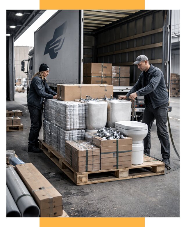 Перевозка сантехники под ключ от 1873 р. | СетСервис-Слн