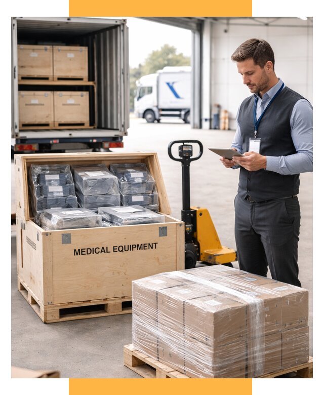 Перевозка медицинского оборудования от 15612 р. в СетСервис-Слн