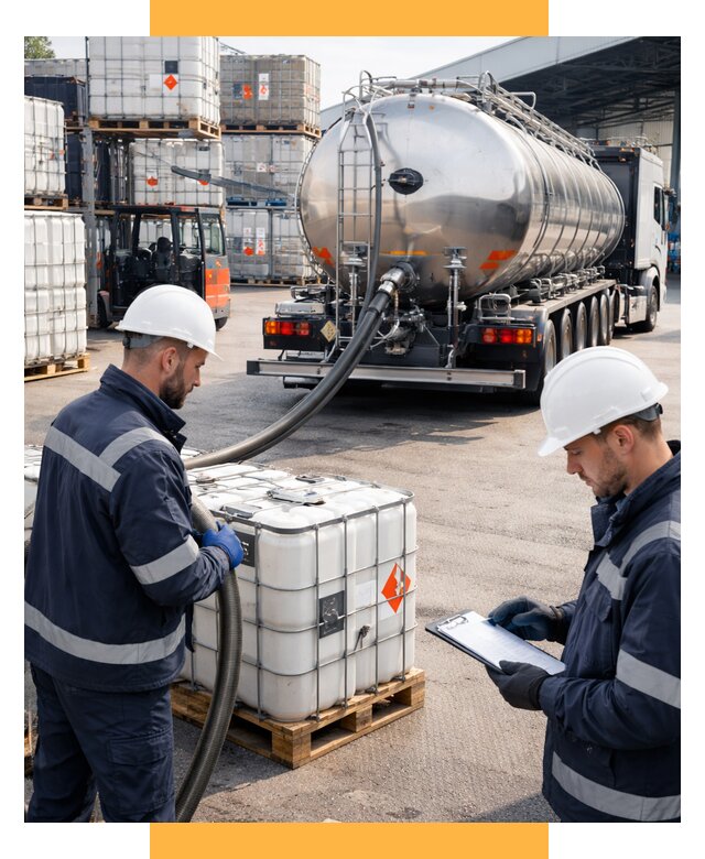 Перевозка химического сырья от 8847 р. Логистика СетСервис-Слн