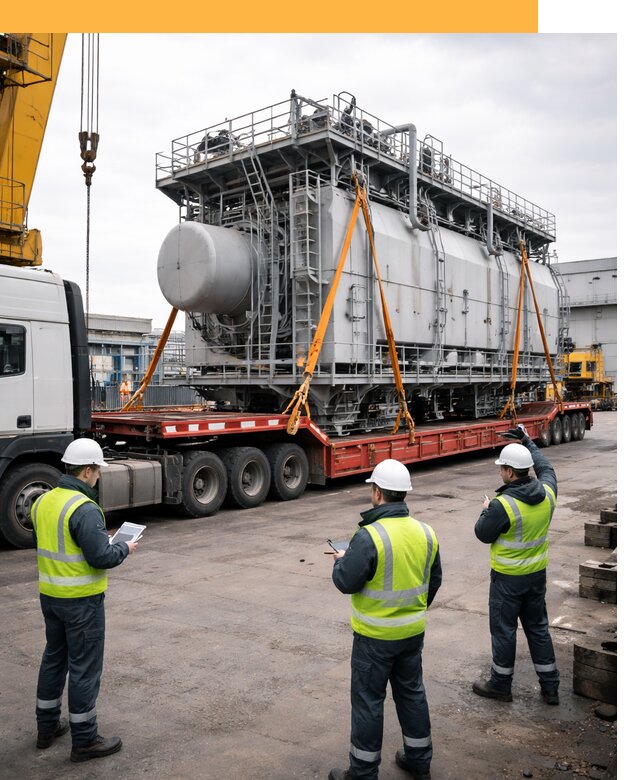 Перевозка негабаритных грузов по миру от 124896 руб