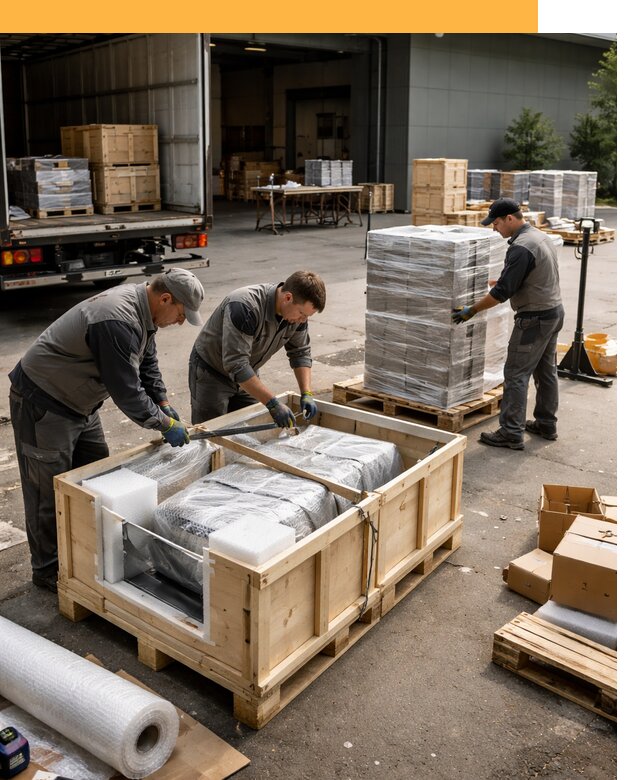 Перевозка выставочных грузов по миру от 26020 руб за м2 с таможней