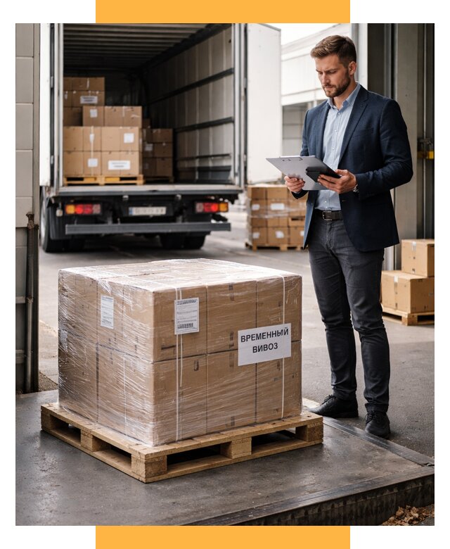 Временный вывоз товаров под ключ от 8326 р. | СетСервис-Слн