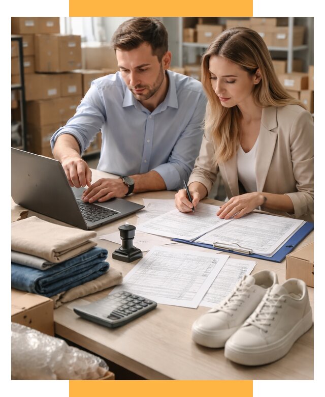 Таможенное оформление одежды и обуви от 6765 р. | СетСервис-Слн