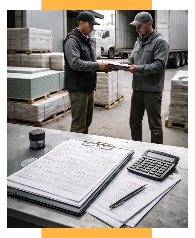 Таможенное оформление стройматериалов от 8847 р. | СетСервис-Слн