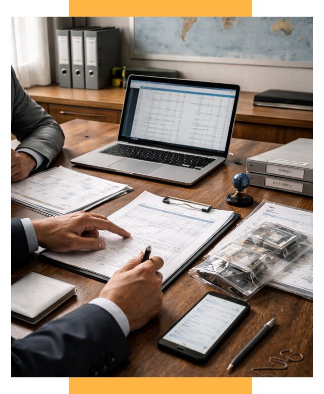 Проверка поставщика за рубежом от 8847 р. | СетСервис-Слн аудит