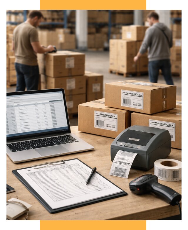 Маркировка импортных товаров от 4684 р. под ключ, СетСервис-Слн